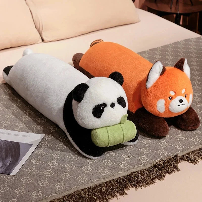 Long Snuggly Fluffy Red Panda Plushies - Image 13