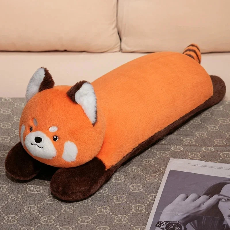 Long Snuggly Fluffy Red Panda Plushies - Image 7