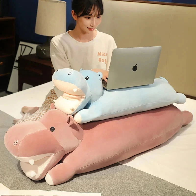 Long Snuggly Hippo Plushies - Image 14