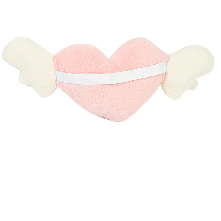 Accessories Love Heart Wings Car Head Rest Plush Pillow - Image 4
