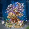 Fantasy Magical Tree House Nano Building Set