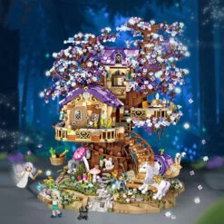 Fantasy Magical Tree House Nano Building Set