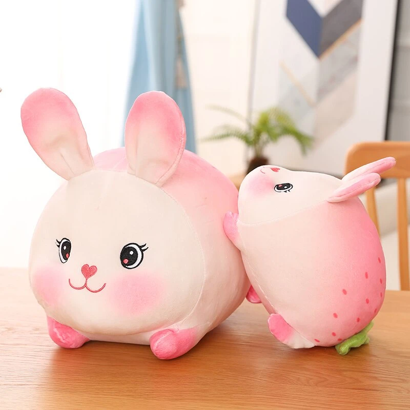 Lucky Strawberry Bunny Plushies - Image 8