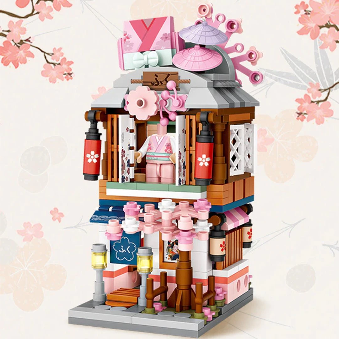 Micro Cute Japanese Stalls Building Sets - Image 7