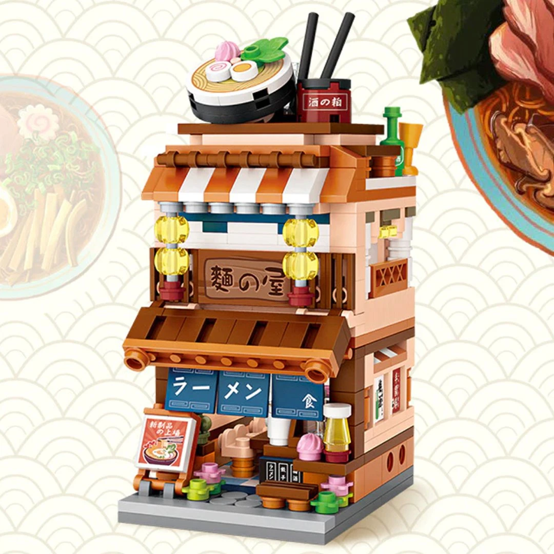 Micro Cute Japanese Stalls Building Sets - Image 5