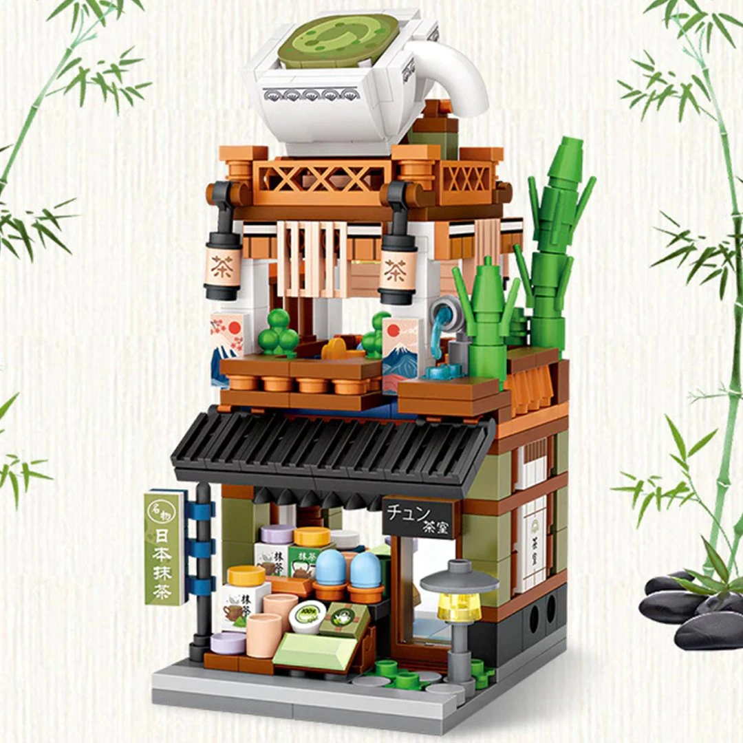 Micro Cute Japanese Stalls Building Sets - Image 9