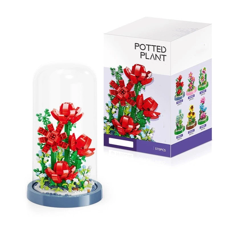 Micro Flowers In A Dome Building Set - Image 10