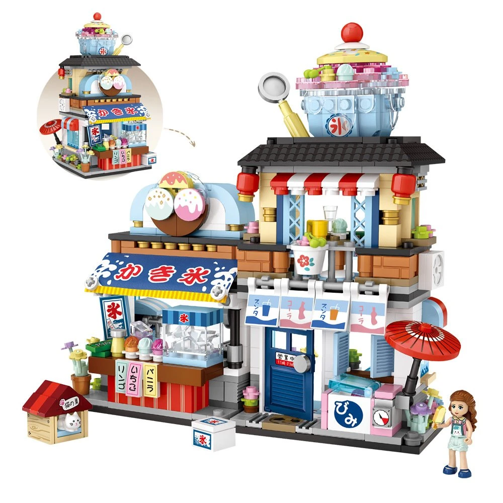 Micro Japanese Desserts Cafe Building Sets - Image 6