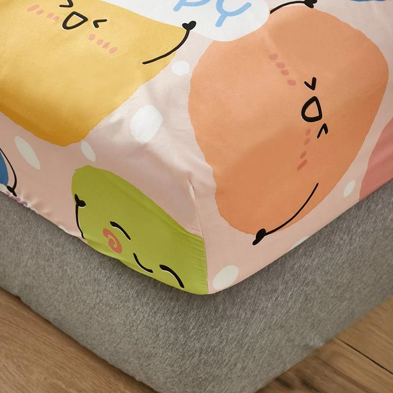 Millions Of Happy Emojis Fitted Bedsheet - Image 4