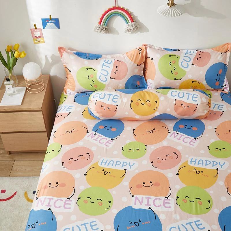Millions Of Happy Emojis Fitted Bedsheet - Image 2