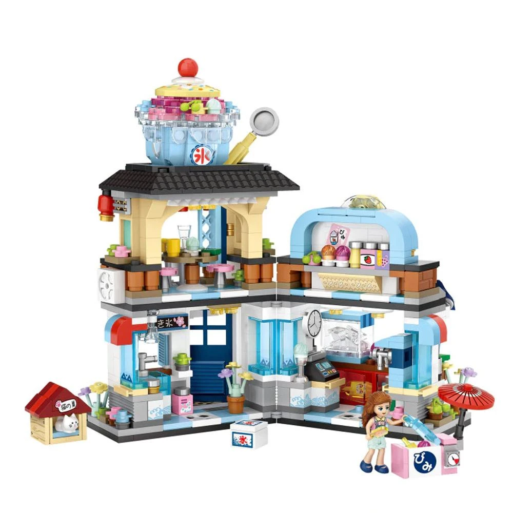 Micro Japanese Desserts Cafe Building Sets - Image 7
