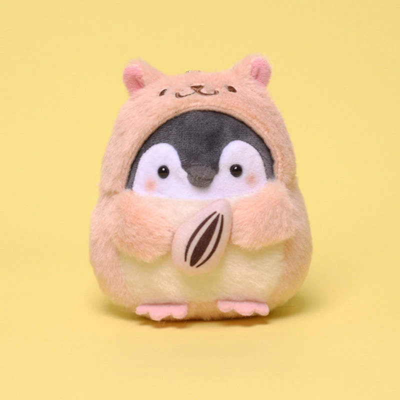Accessories Mini Kawaii Chubby Penguin Hamster Keyring Pendant - Image 3