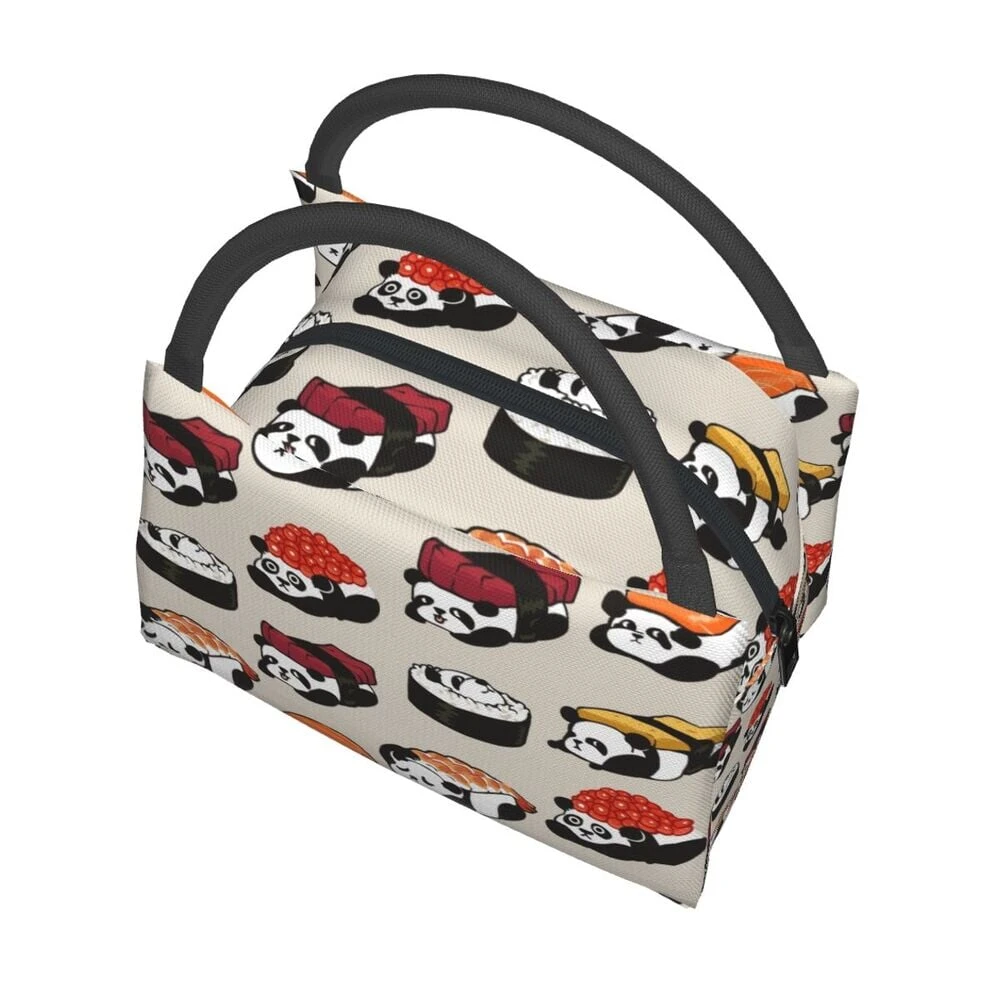 Panda Sushi Japanese Kawaii Lunch Bag - Image 5