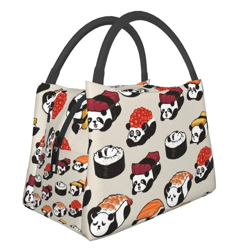 Panda Sushi Japanese Kawaii Lunch Bag
