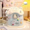 Accessories Pastel Bunny House Piggy Bank