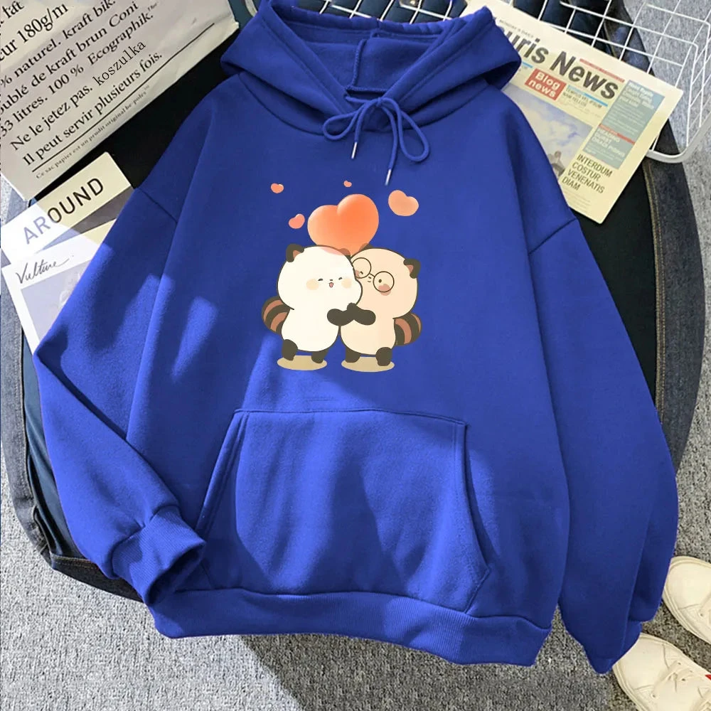 Apparel Raccoon Hug Love Heart Unisex Hoodie - Image 13