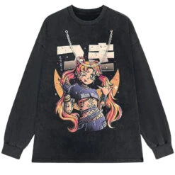 Apparel Rock On Usagi Tsukino Stone Wash Sweatshirt