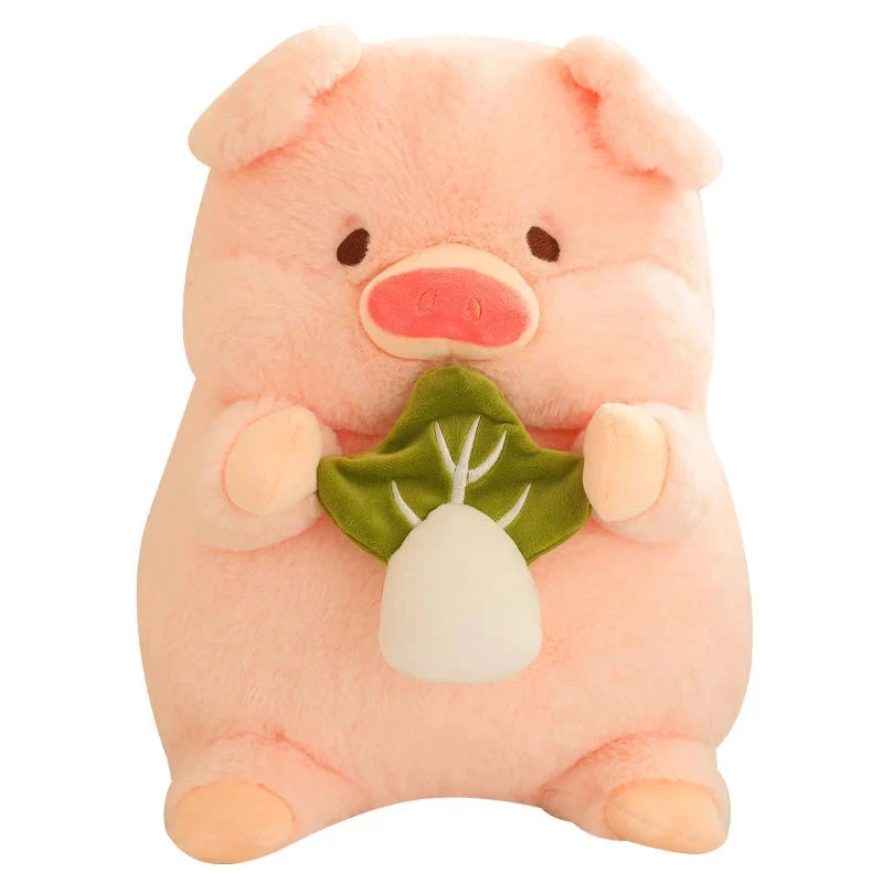 Round Fluffy Chonky Piggy Plushie - Image 7