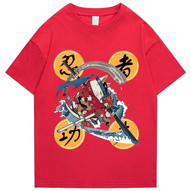 Apparel Samurai Cat Water Breathing Form Unisex Tee - Image 5