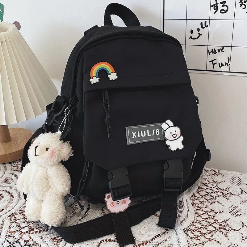 Apparel Small Cute Bear Friend Backpack & Sidebag - Image 14