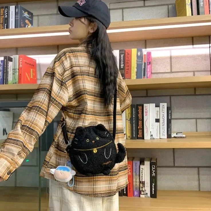 Apparel Small Kawaii Cat Shoulder Bag Collection - Image 12