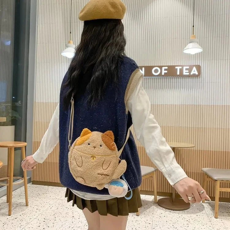 Apparel Small Kawaii Cat Shoulder Bag Collection - Image 5