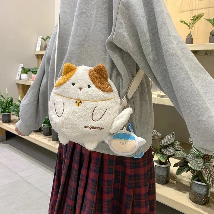 Apparel Small Kawaii Cat Shoulder Bag Collection - Image 6