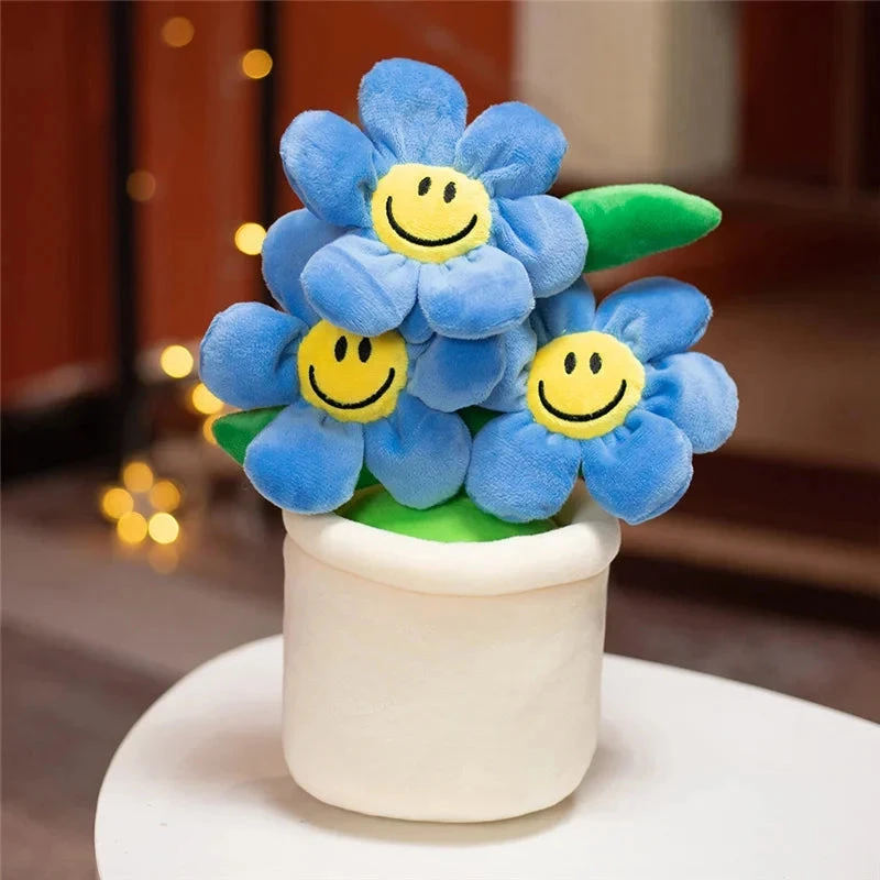 Smiling Sunflower Flowerpot Plush - Image 12