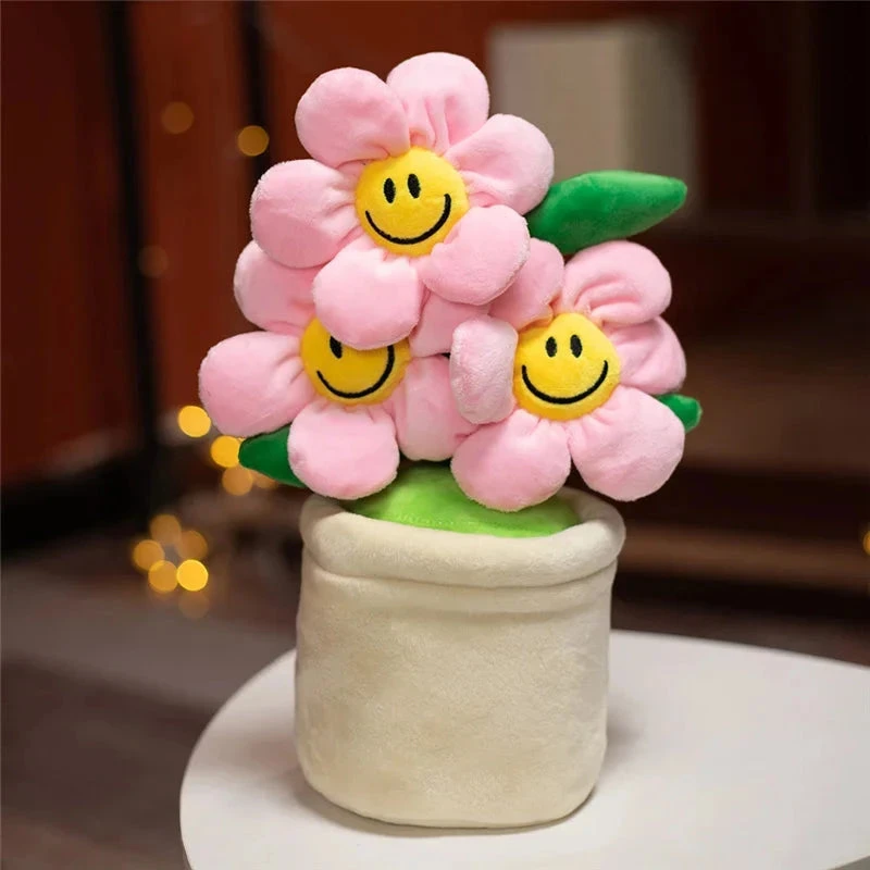 Smiling Sunflower Flowerpot Plush - Image 15