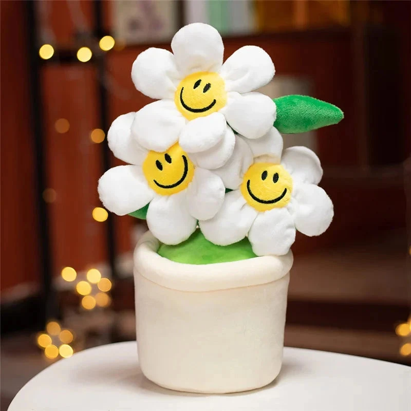 Smiling Sunflower Flowerpot Plush - Image 19