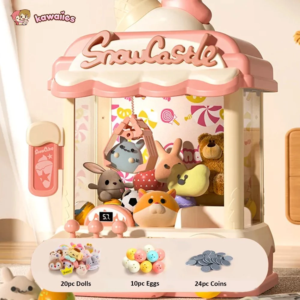Snow Castle Ice Cream Mini Claw Machine - Image 15