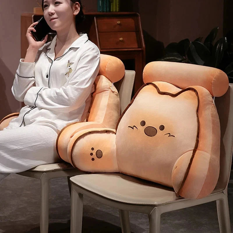 Squishy Bread Cat Dog Bear Resting Cushion Pillow Seat - Image 10