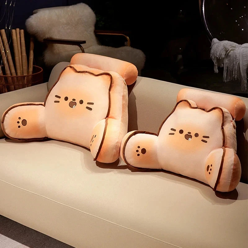 Squishy Bread Cat Dog Bear Resting Cushion Pillow Seat - Image 4