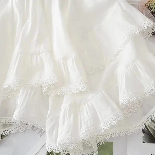 Apparel Summer Irregular Ruffle Mini Skirt - Image 14