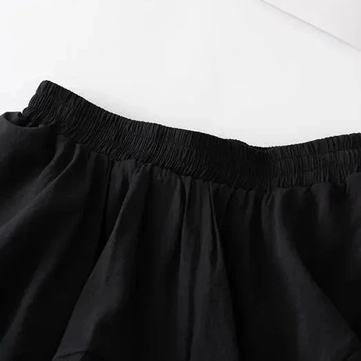 Apparel Summer Irregular Ruffle Mini Skirt - Image 18