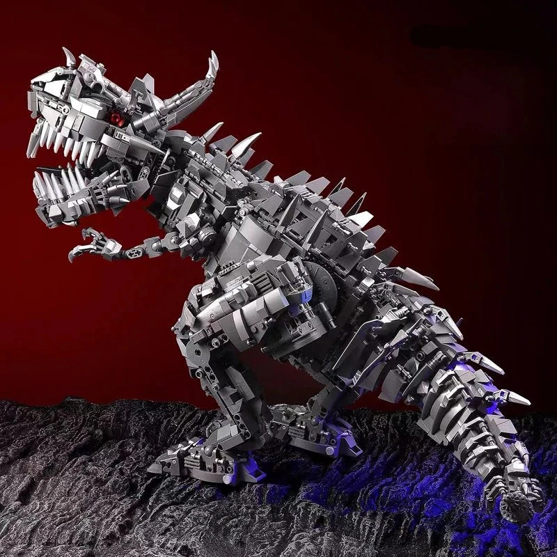 Super Mech Colossal Carnotaurus Dinosaur Building Set