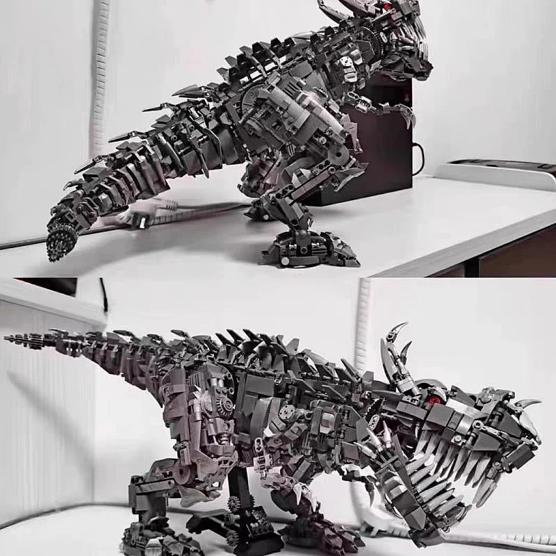 Super Mech Colossal Carnotaurus Dinosaur Building Set - Image 19