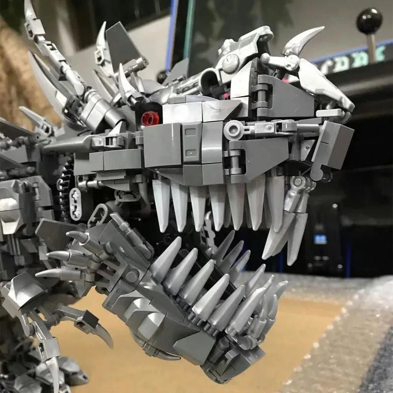 Super Mech Colossal Carnotaurus Dinosaur Building Set - Image 11