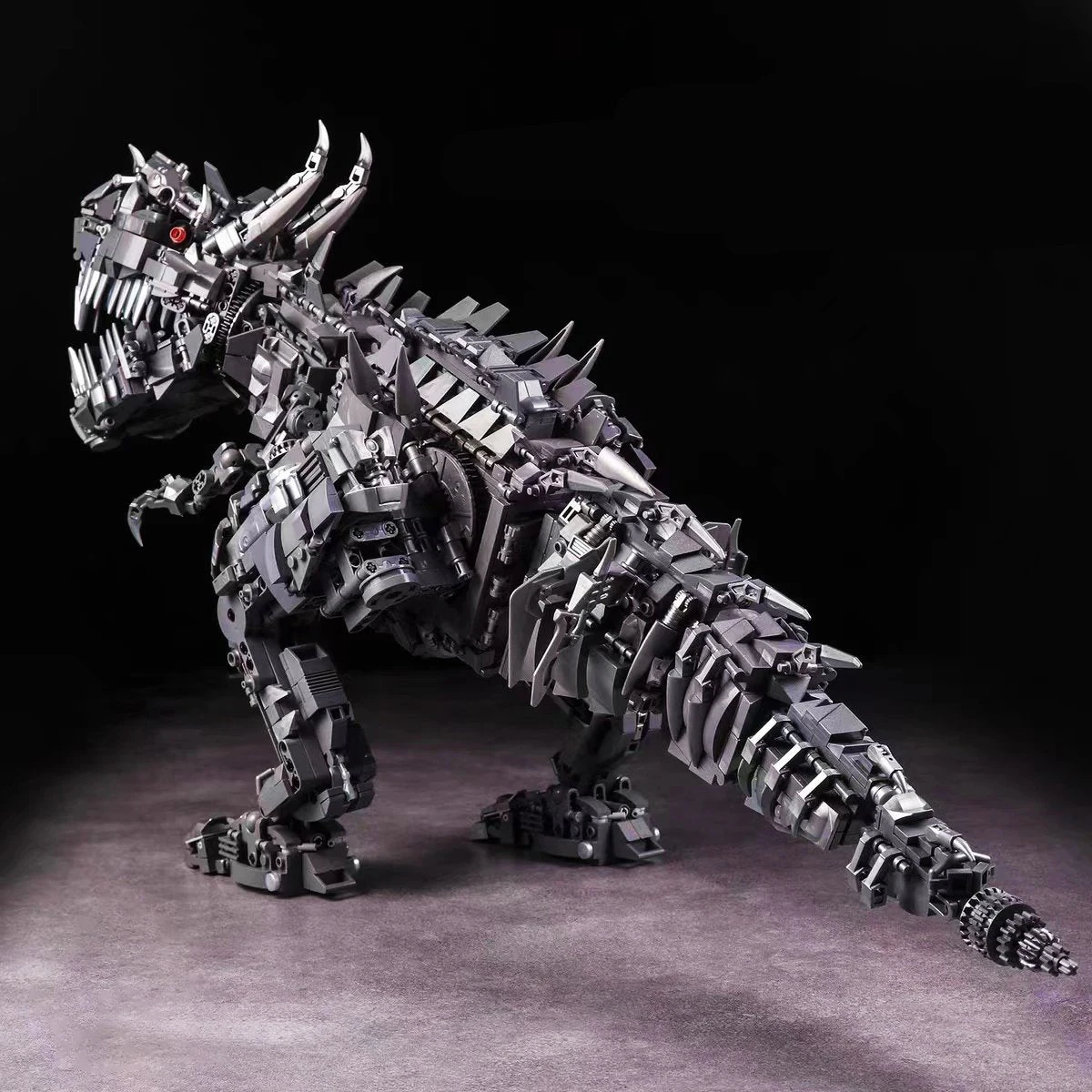 Super Mech Colossal Carnotaurus Dinosaur Building Set - Image 16