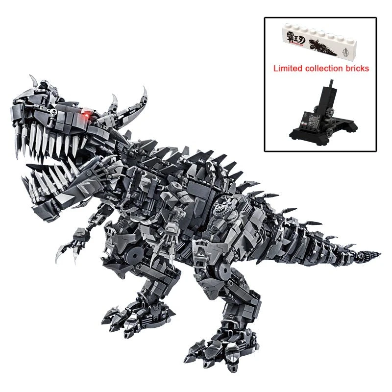 Super Mech Colossal Carnotaurus Dinosaur Building Set - Image 17
