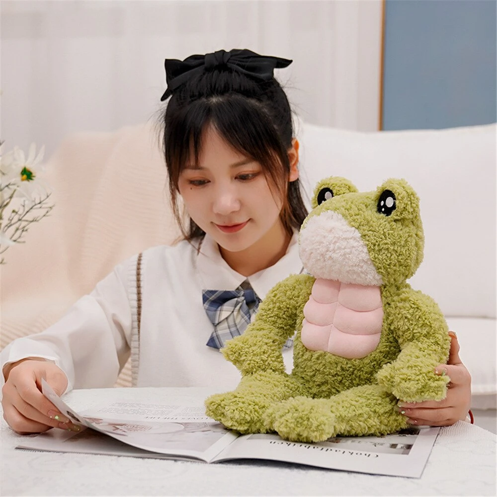 The Dench Muscle Frog Plushie - Image 4