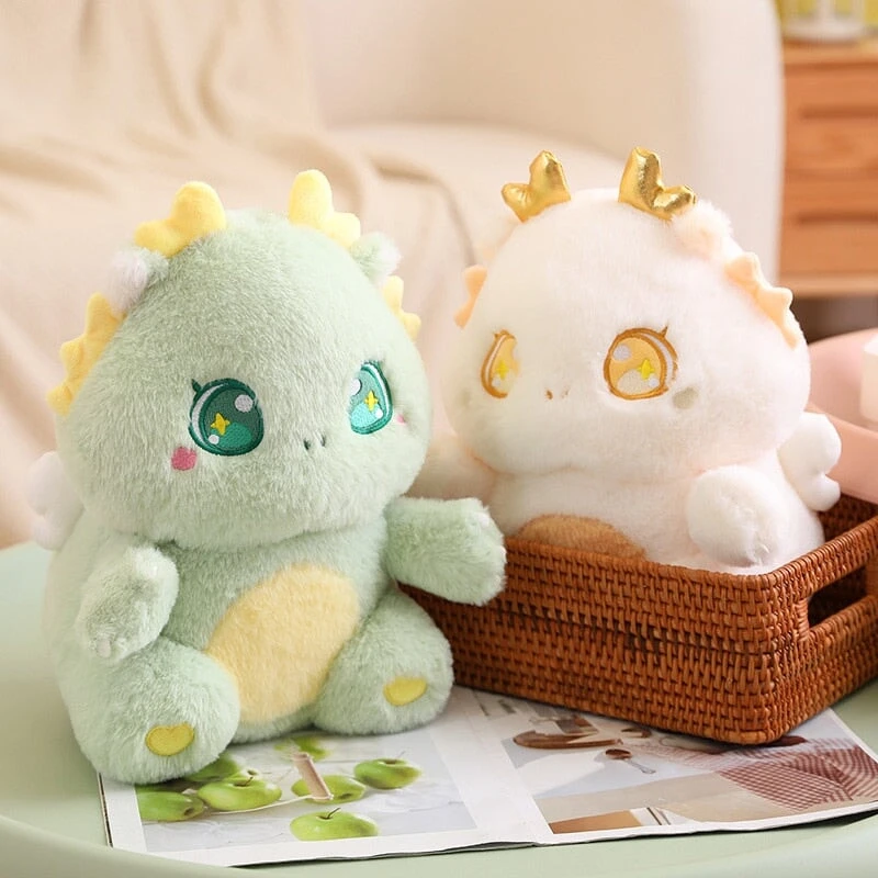 The Fluffy Baby Dragon Plush Family - Image 4