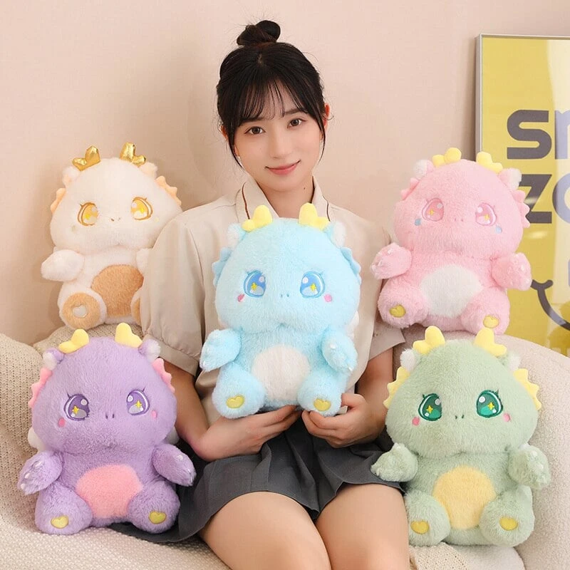 The Fluffy Baby Dragon Plush Family - Image 2