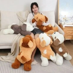 The Giant Fluffy Dogs Plushie Family