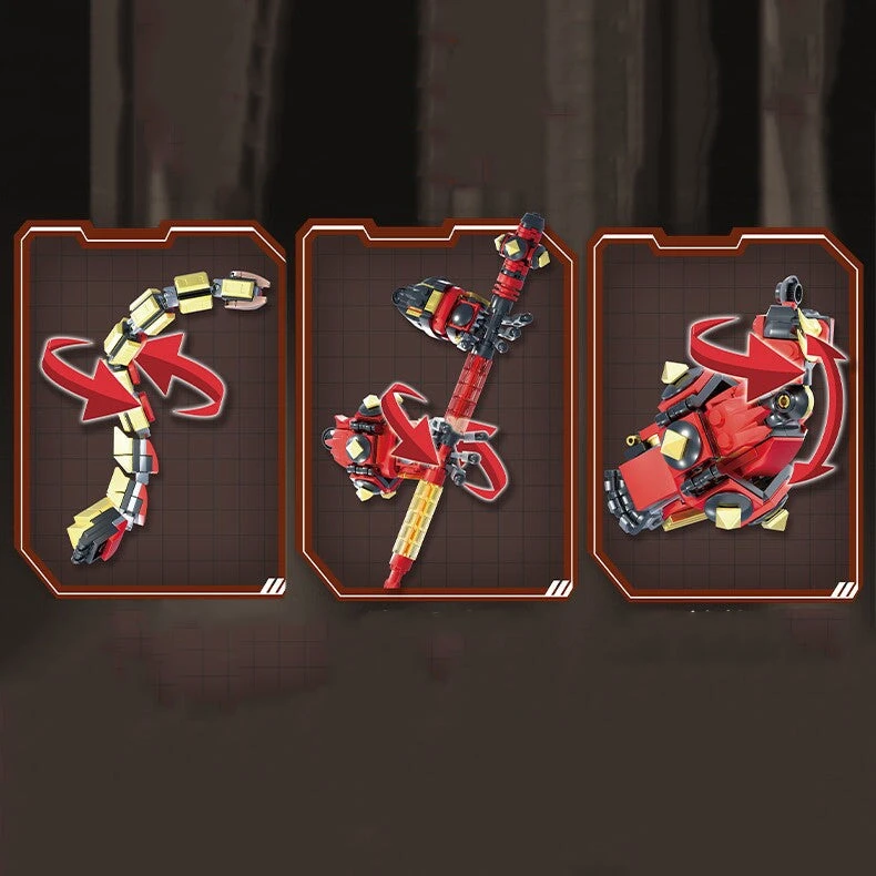 The Great Monkey King Collection Dark Knight Sun Wukong Building Blocks - Image 9