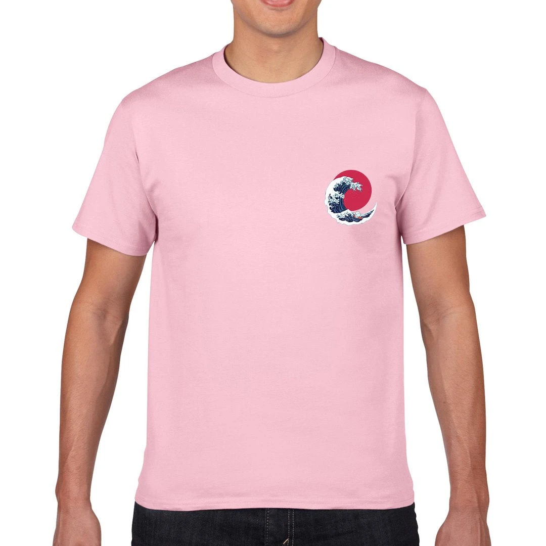 Apparel The Great Wave Blood Moon Sun Tato Tee - Image 6