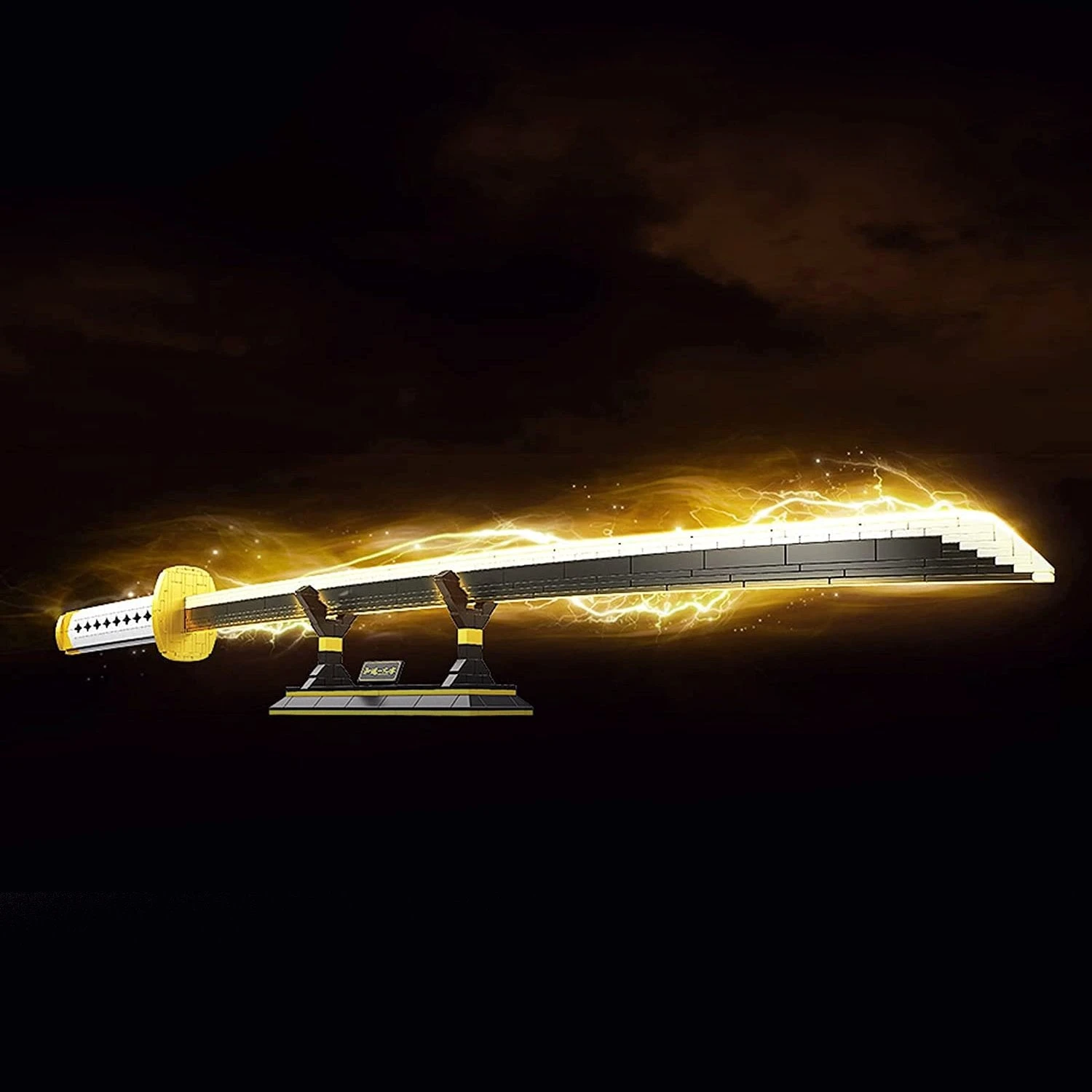 Wado Great Grade White Katana Sword Building Blocks - Image 2