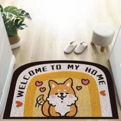 Welcome Home Dog Mat