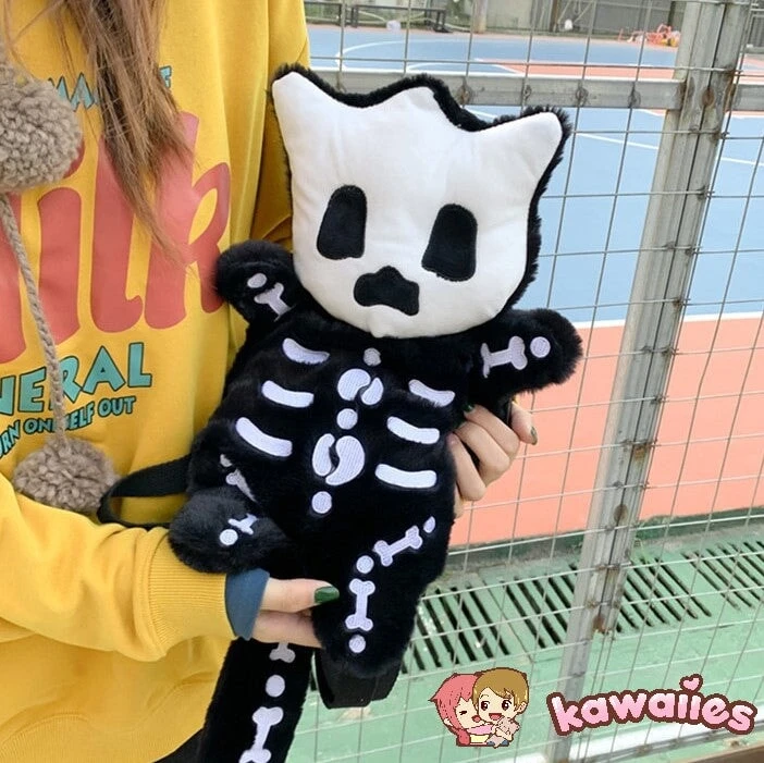 Whisper The Mini Skeleton Plush Backpack - Image 6