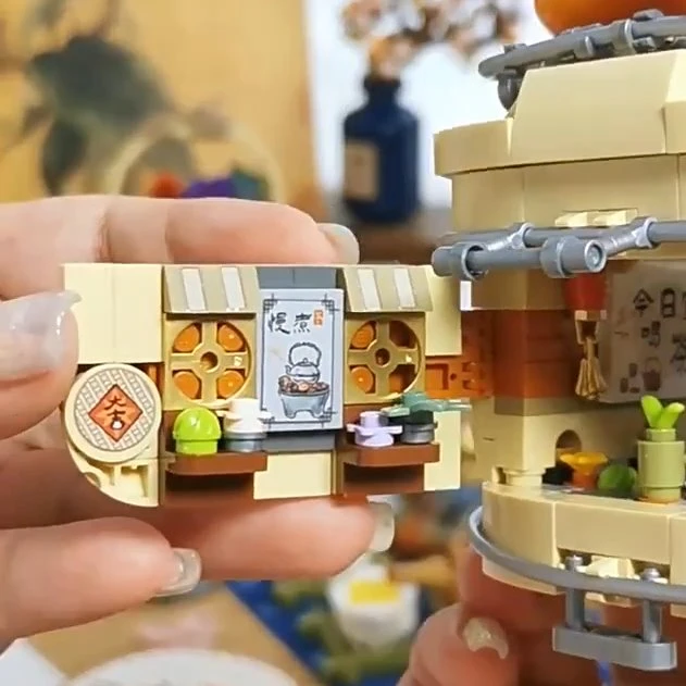 Wonders Of Asia Teatime Nano Building Set - Image 20